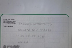 Škoda Felicia 1,3 LX,ČR,1 MAJ.,81TIS.KM.