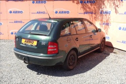Škoda Fabia 1,4 i 16V 50KW, ČR, 2 MAJITEL.