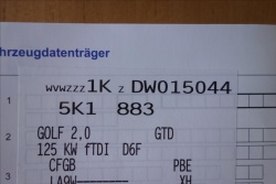 Volkswagen Golf 2,0 TDi 125KW, GTD, SERVIS.KN.