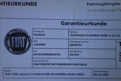 Fiat 500C 1,0 i BSG, SERVIS. KN., NAVI.