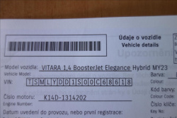 Suzuki Vitara 1,4 BJet,ČR,SERV.KN.,ELEGANCE.